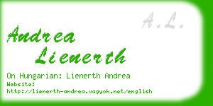 andrea lienerth business card